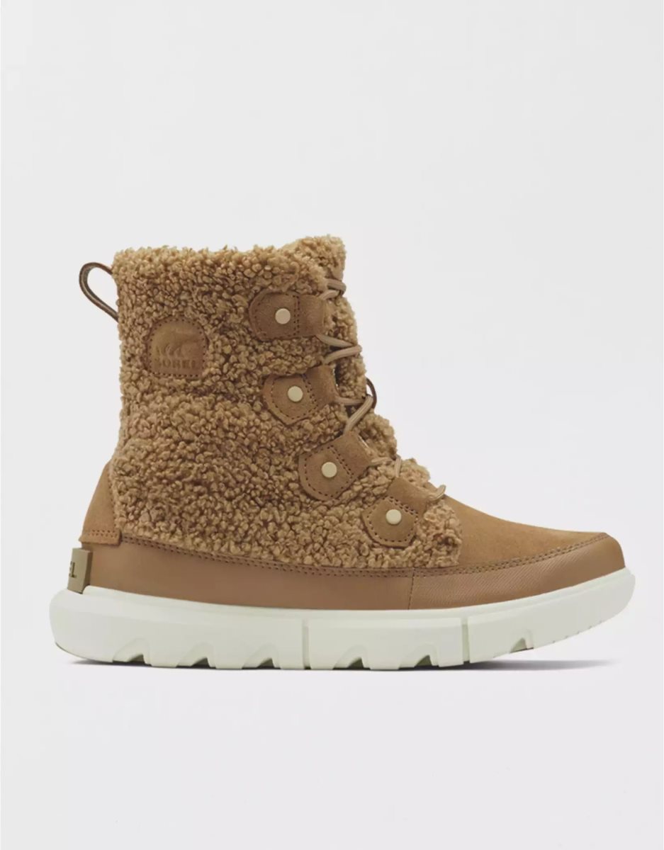 Bottes American Eagle Sorel Explorer II Joan Marron Femme | ETR-81513848